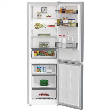 Whirlpool Ψυγειοκαταψύκτης 316lt NoFrost Υ186.5xΠ59.5xΒ66.3εκ. Ασημί WHK 25364 XP4E1